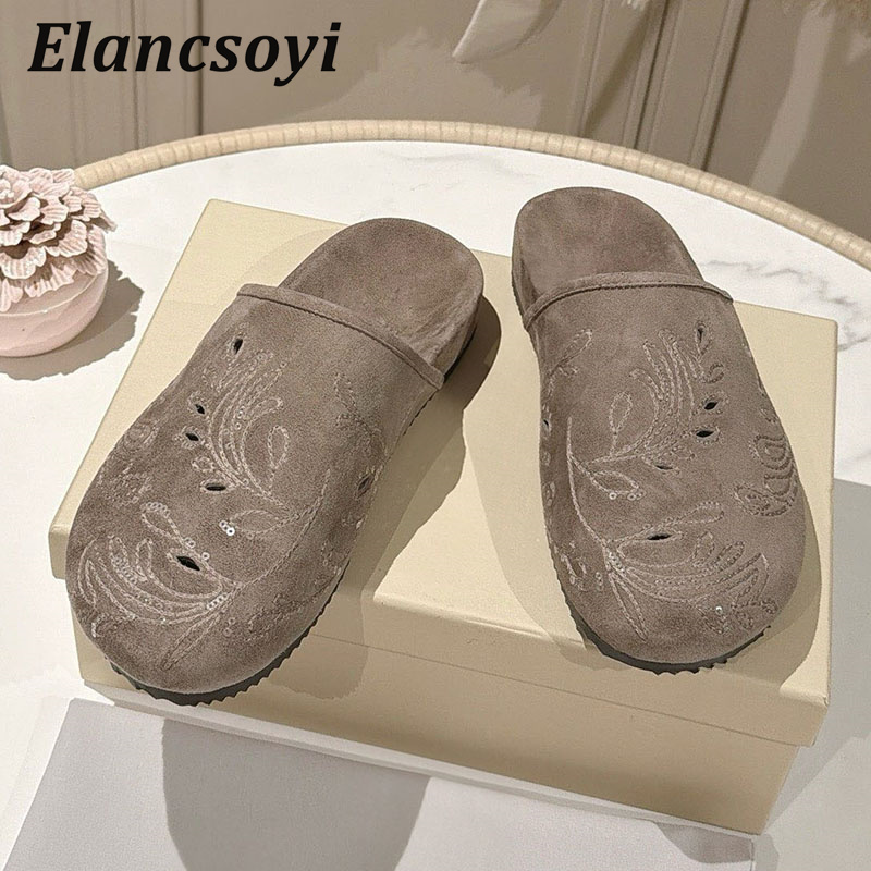 Женские мюли с вышивкой и пайе – обзор и цена Embroidery Embellishments