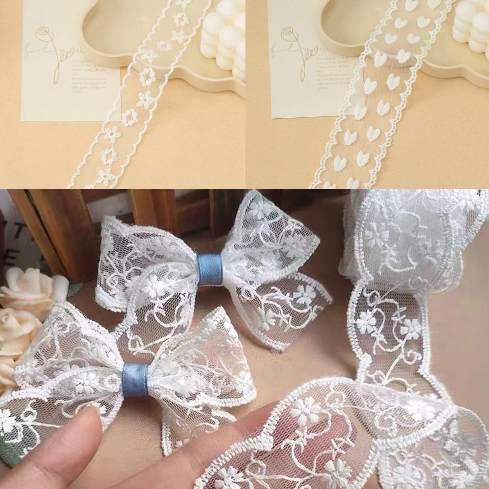 5 ярдов чистой хлопковой тесьм – обзор и цена Lace Ribbon Trim
