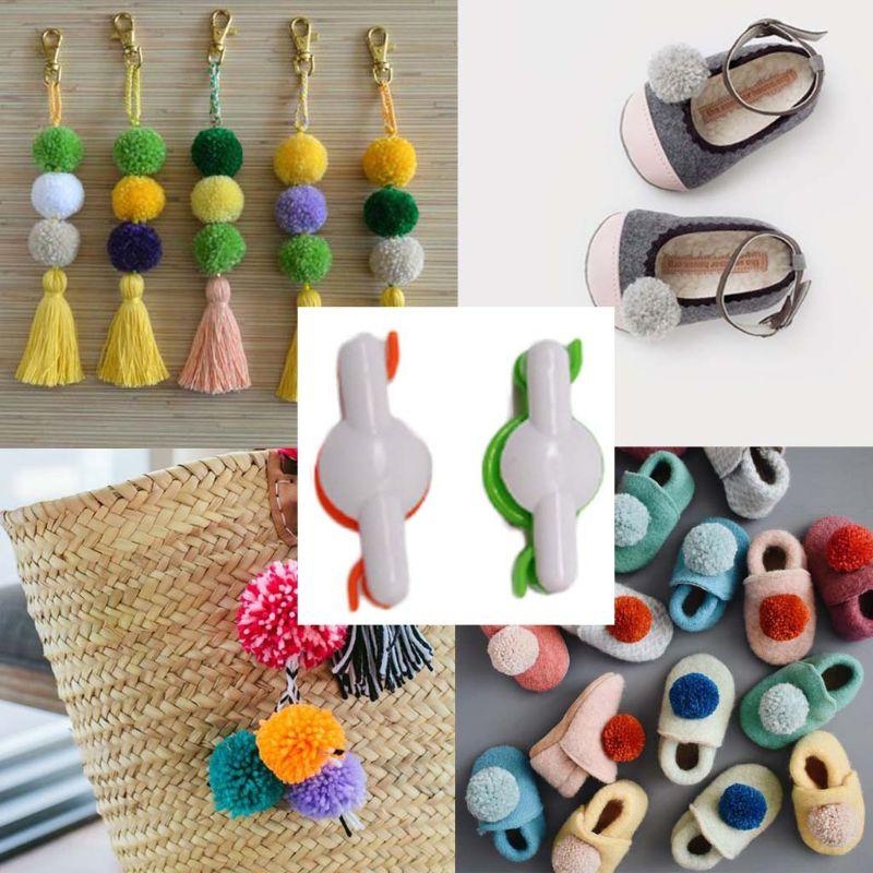 D8KF 2 шт. помпон для изготовл – обзор и цена Pom Pom Maker Tool
