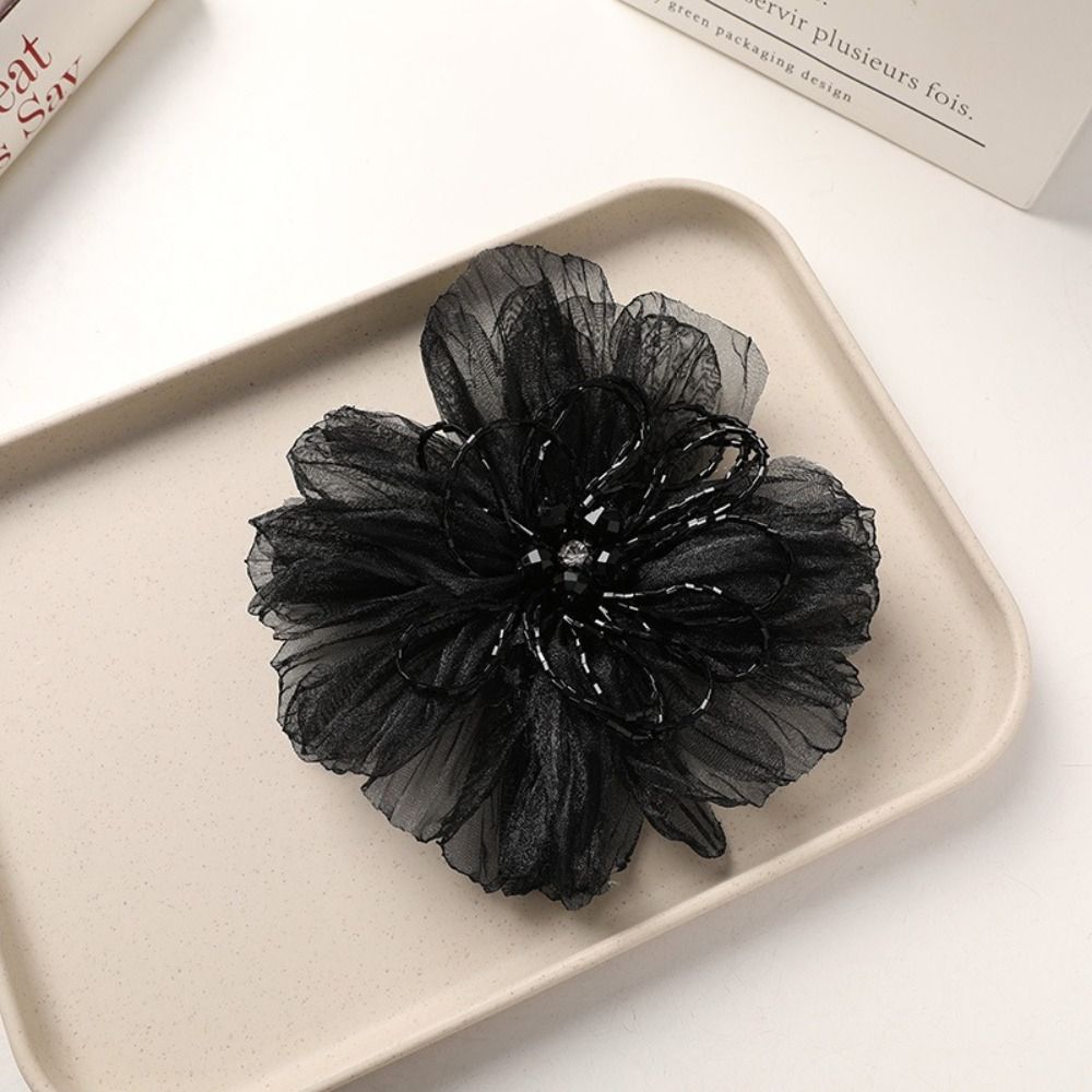 Цветочная нашивка из органзы,  – обзор и цена Applique Patch Flower